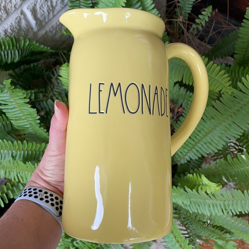 Rae Dunn YELLOW Lemonade Pitcher